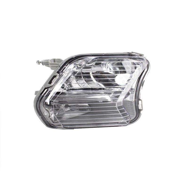 Front Bumper Fog Lights Lamp Black Cover For Ford Escape Kuga 2017-2019 Pair