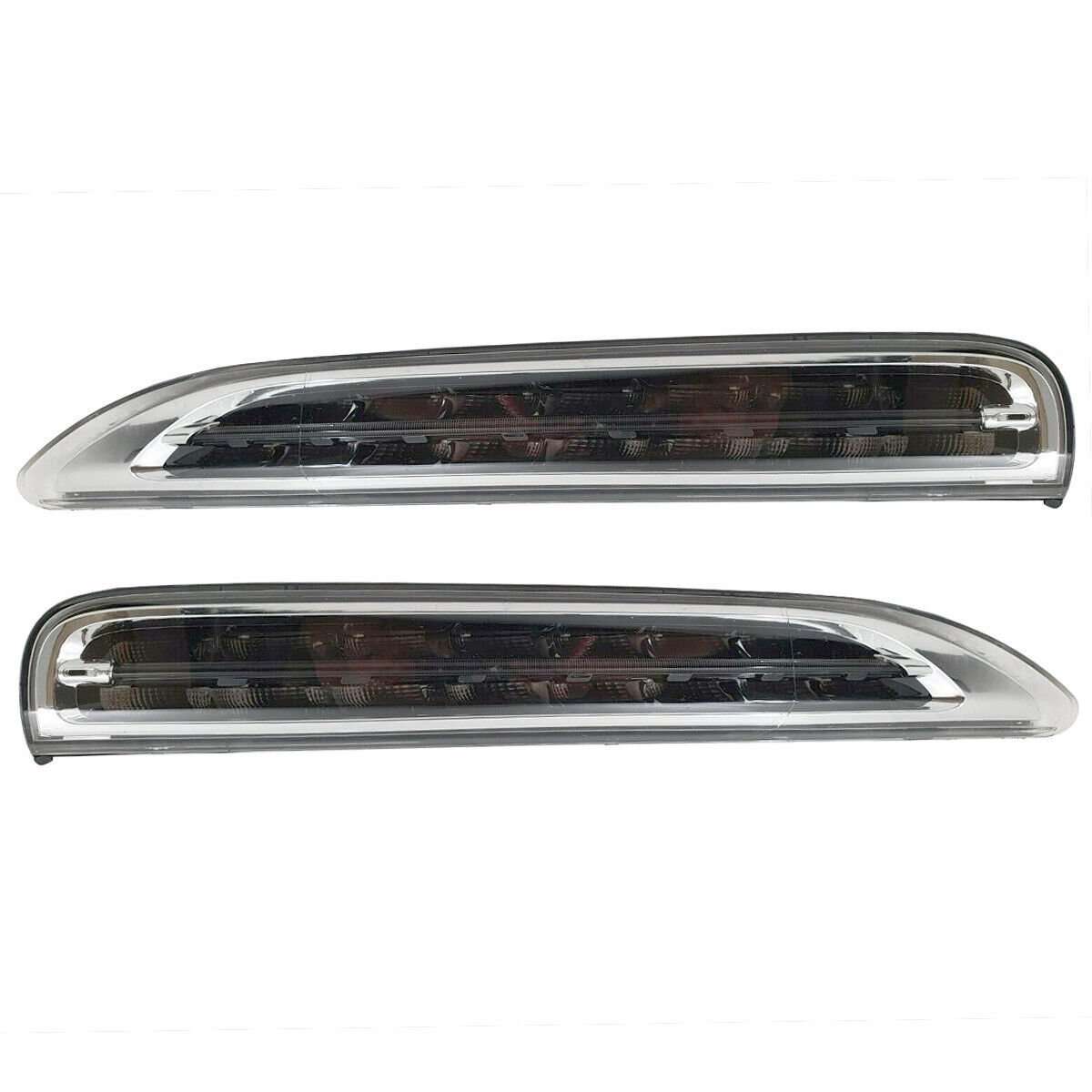 Pair Front Bumper Daytime Run Light Lamp LED DRL Fit For Porsche Cayenne 2011-14