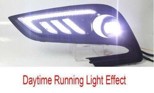 LED Daytime Running Light DRL Front Fog Light Cover For Buick Encore 2017-2022