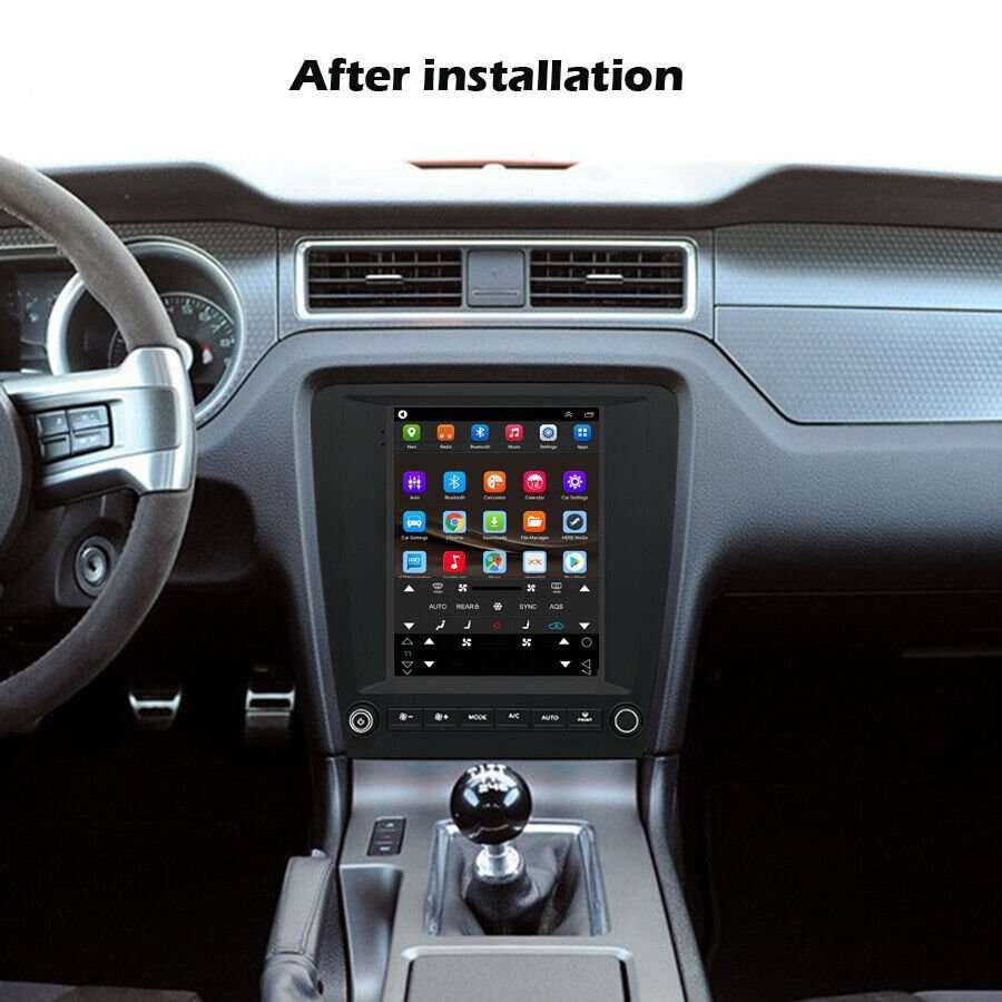 CarPlay For Ford Mustang 2012 Touchscreen Head Unit Navigation GPS Android Radio