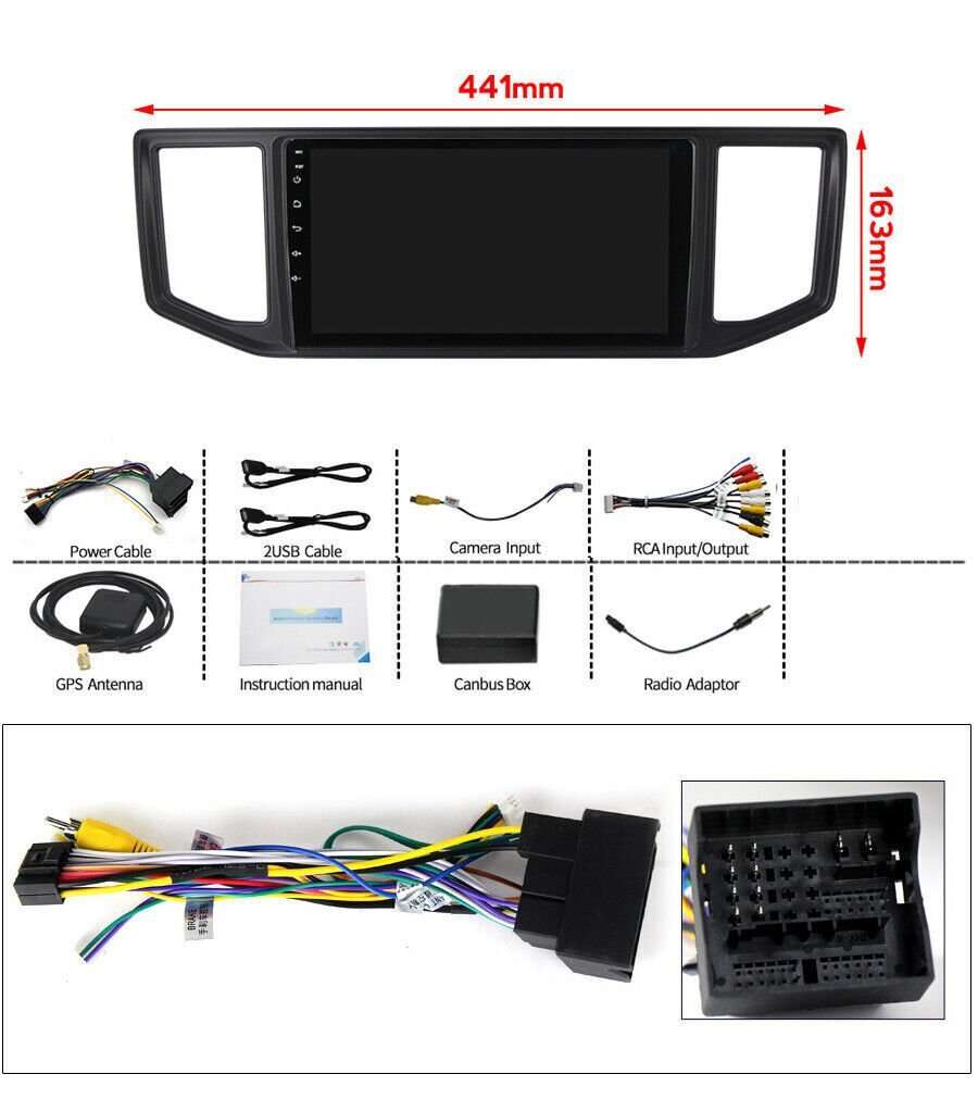 10.1" Car Radio For MAN TGE 2016-2020 Bluetooth GPS Head Unit DSP WIFI Sat Navi