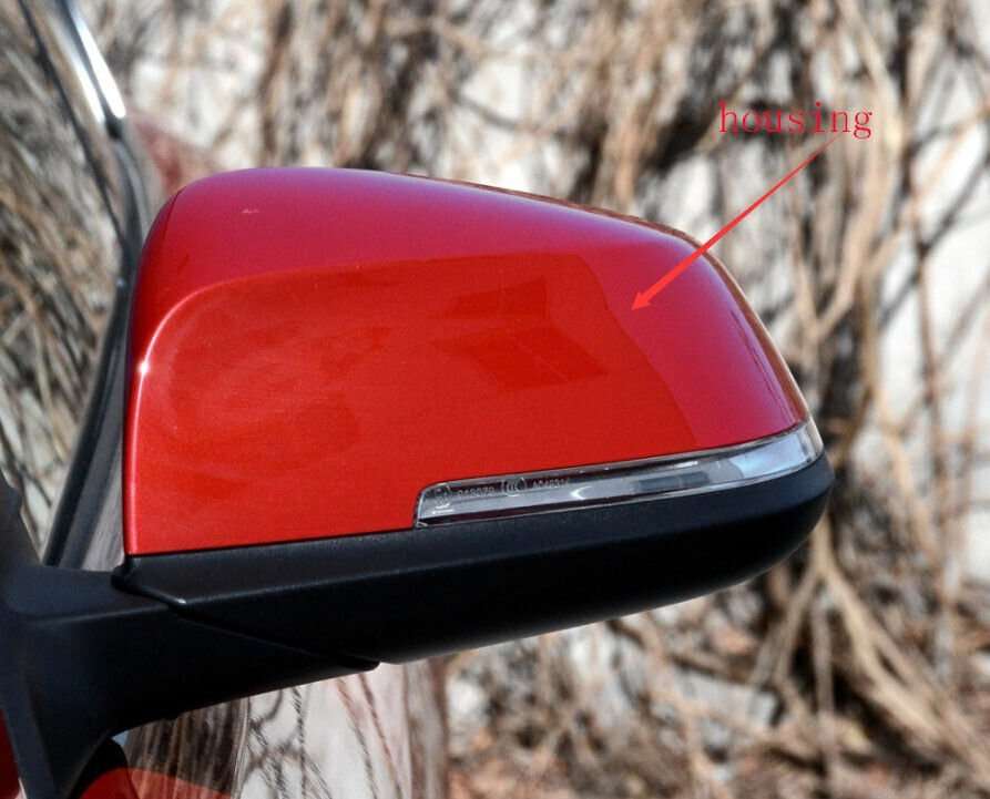 Side View Mirror Housing Markdown New Red Left For 2013-2017 BMW 4 Series F32