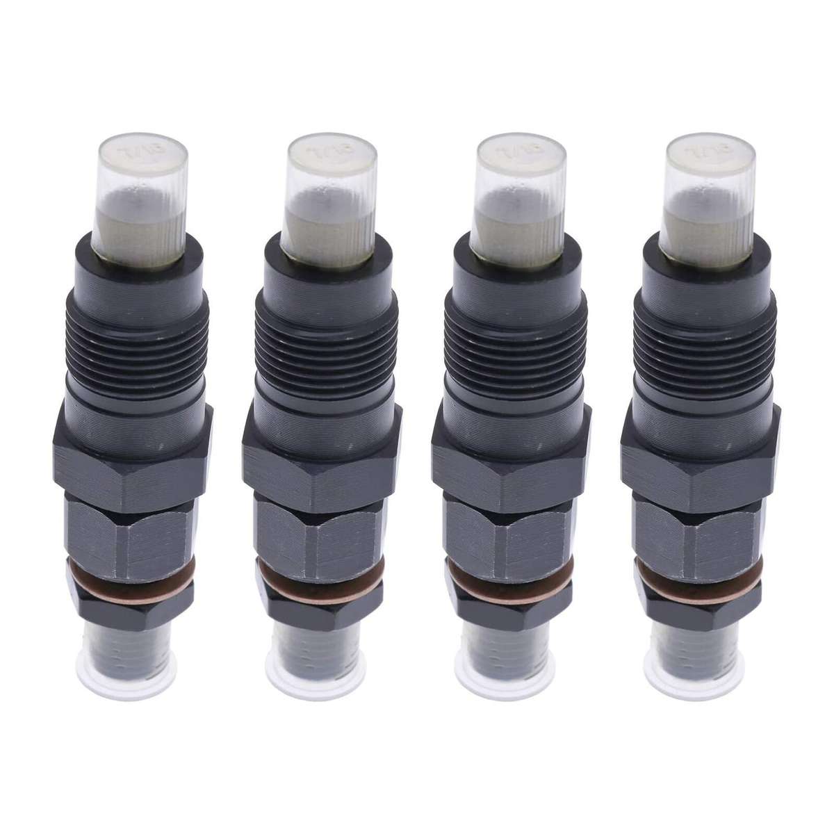 4X Fuel Injector Compatible with Hyundai Engine D4BH D4BF Truck H100 Terracan