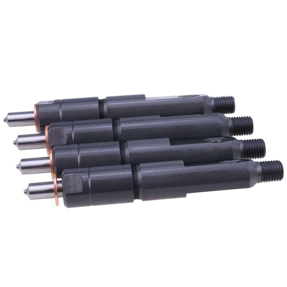 4X Fuel Injector 2645A025 Compatible with Perkins 1004-4T Massey Ferguson 4243