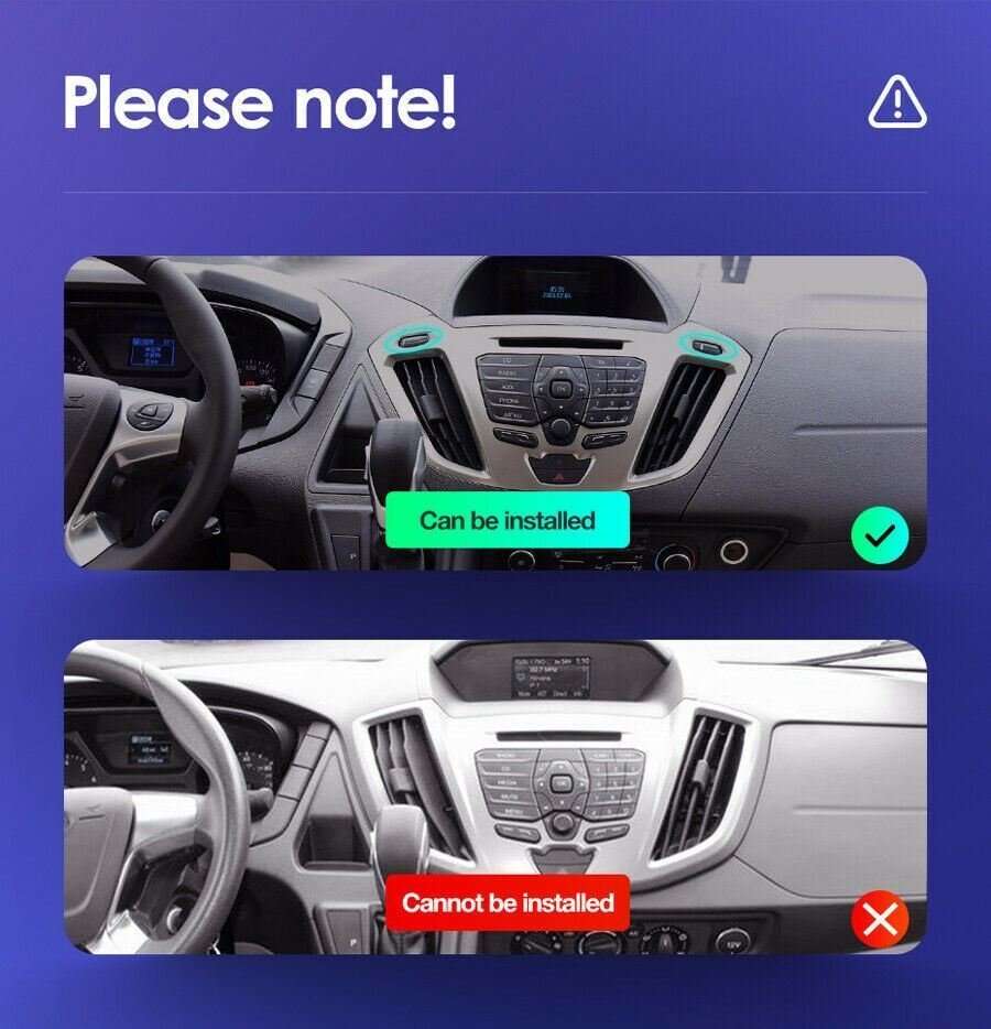 9" Android Touch Screen Car Radio GPS For Ford Transit Custom BT DAB CarPlay+DVR