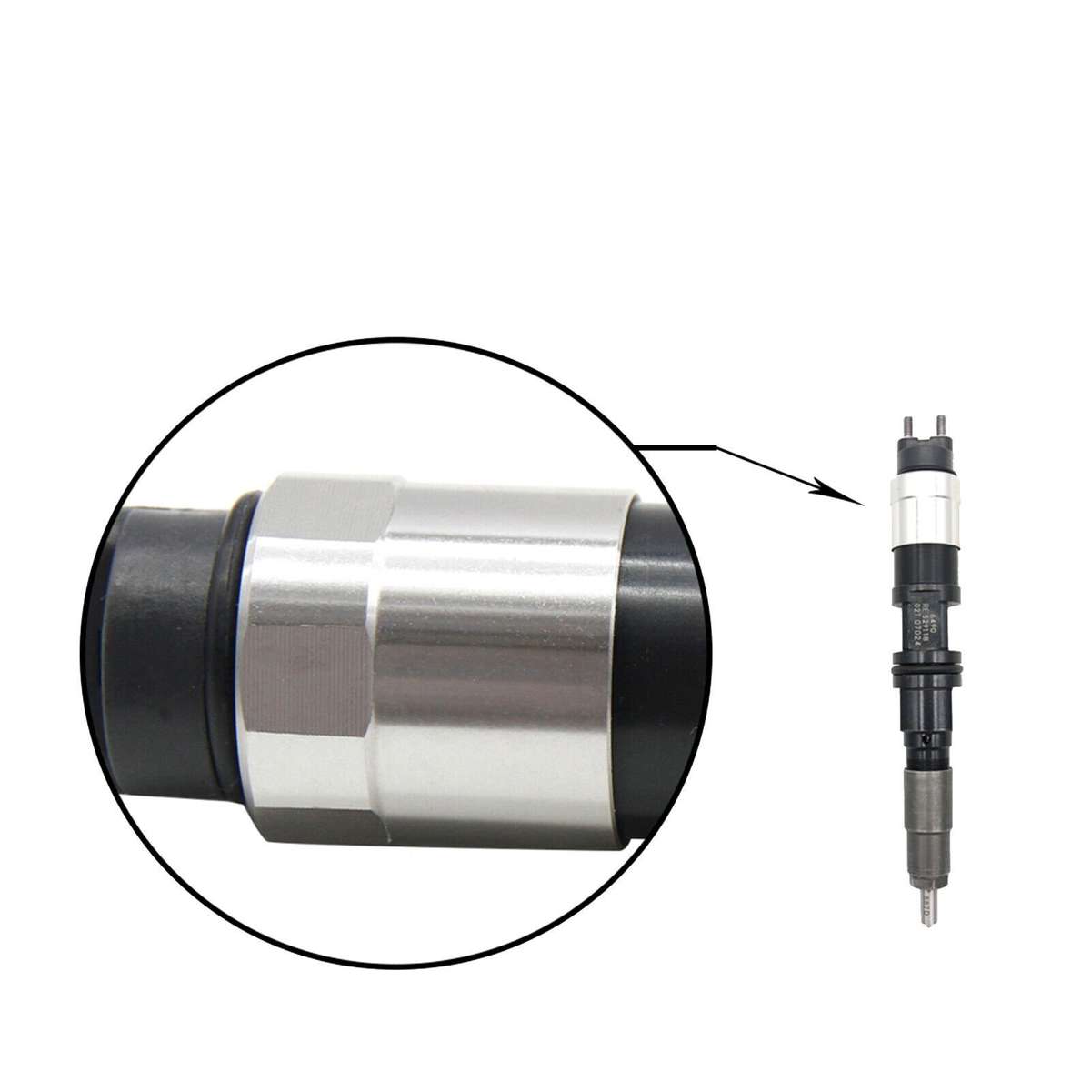 Fuel Injector 095000-7150 Compatible John Deere 4045 Tractor Diesel Engine