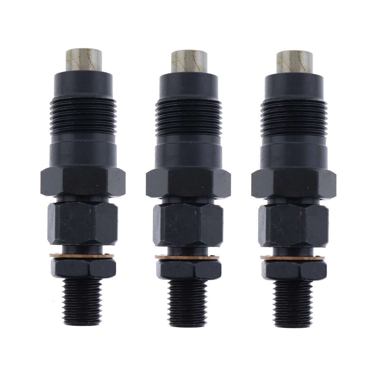 3 PCS Fuel Injector Compatible Kubota B7400HSD BX1500D BX1800D BX1830D BX1850D
