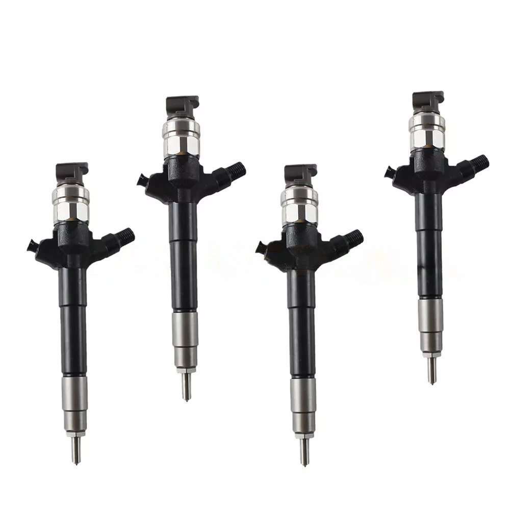4Pcs Common Rail Diesel Fuel Injector Compatible Mitsubishi L200 4D56 Euro4