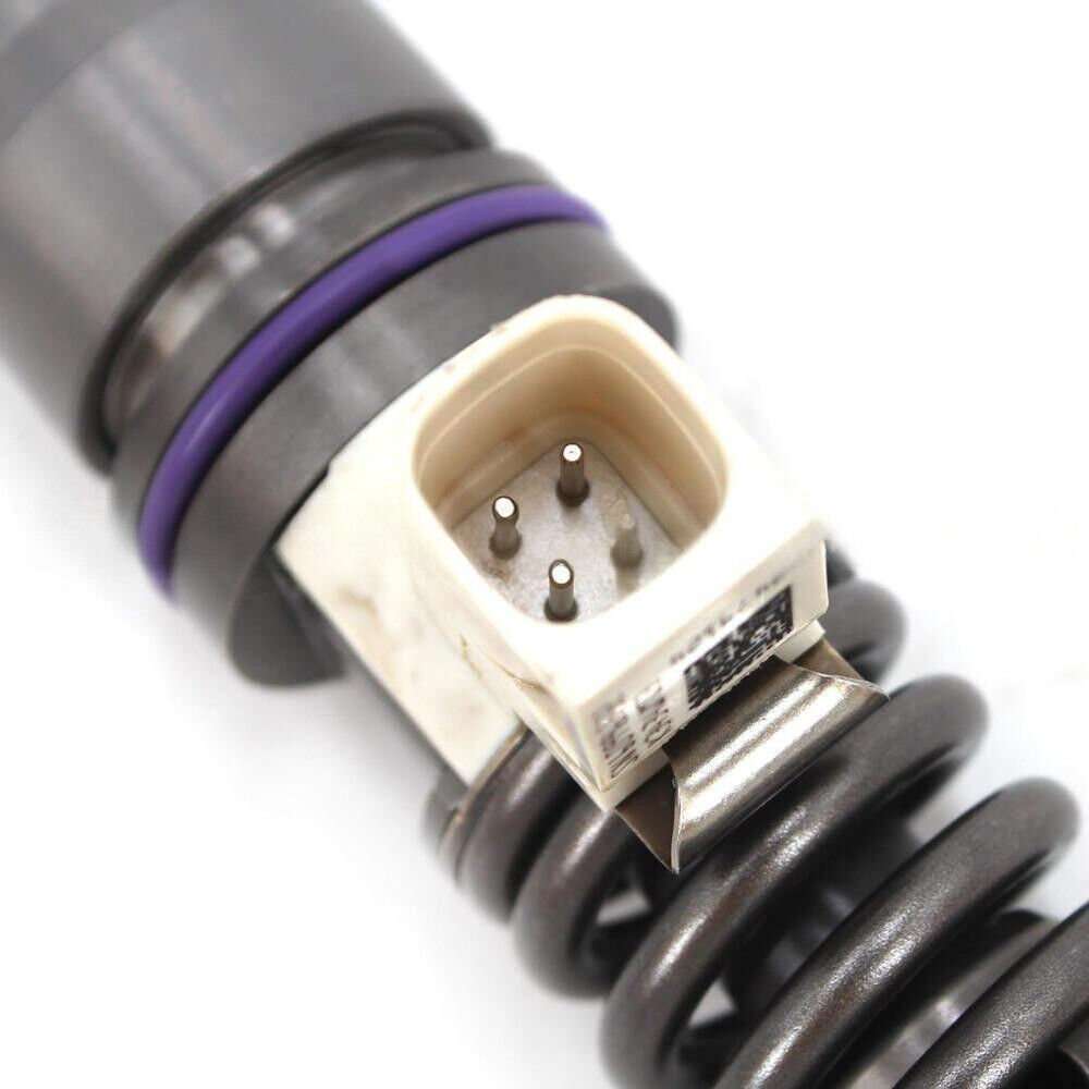6-Common Rail Fuel Injector Compatible with 07-10 14.0L DDEC VI BEBE4E00101 New