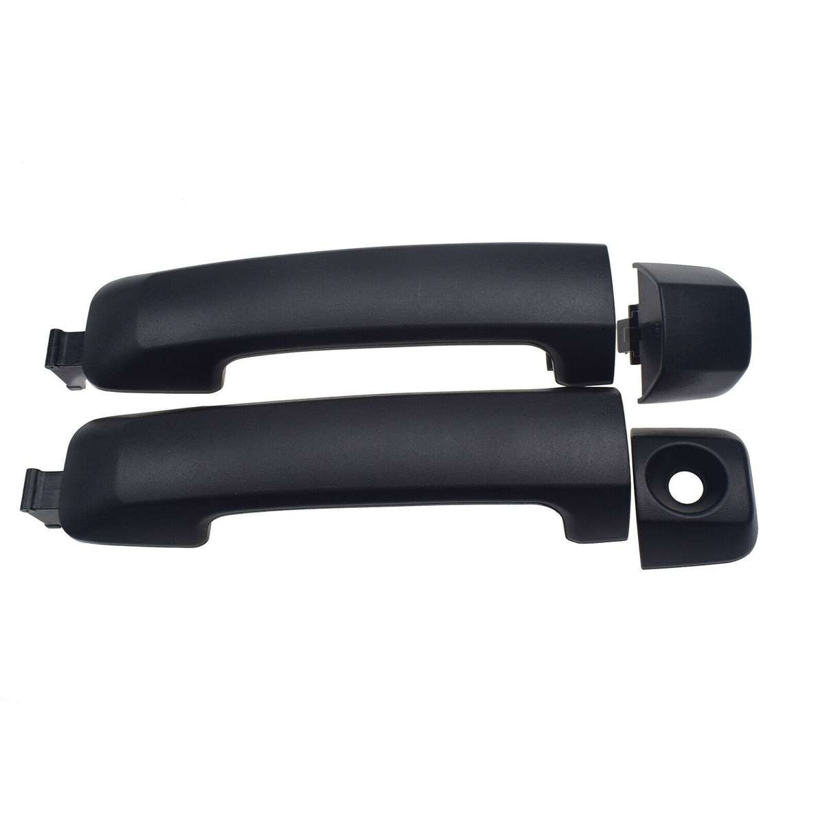 2PCS For Toyota Tundra Front Driver &amp; Passenger Side Exterior Door Handles Black