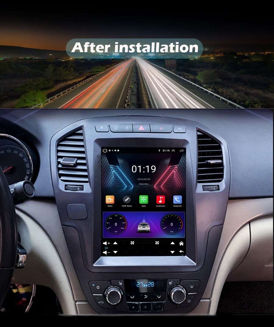 64GB Autoradio DAB For Opel Insignia 2008-2013 CarPlay Android 12 Navigation GPS