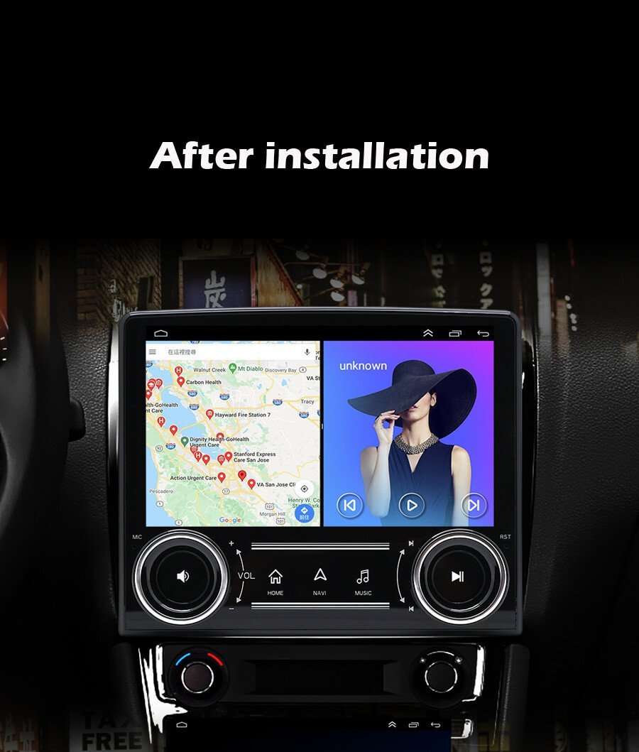 2 DIN Android 13 Navigation GPS Car Multimedia Player DAB+Radio Head Unit Stereo