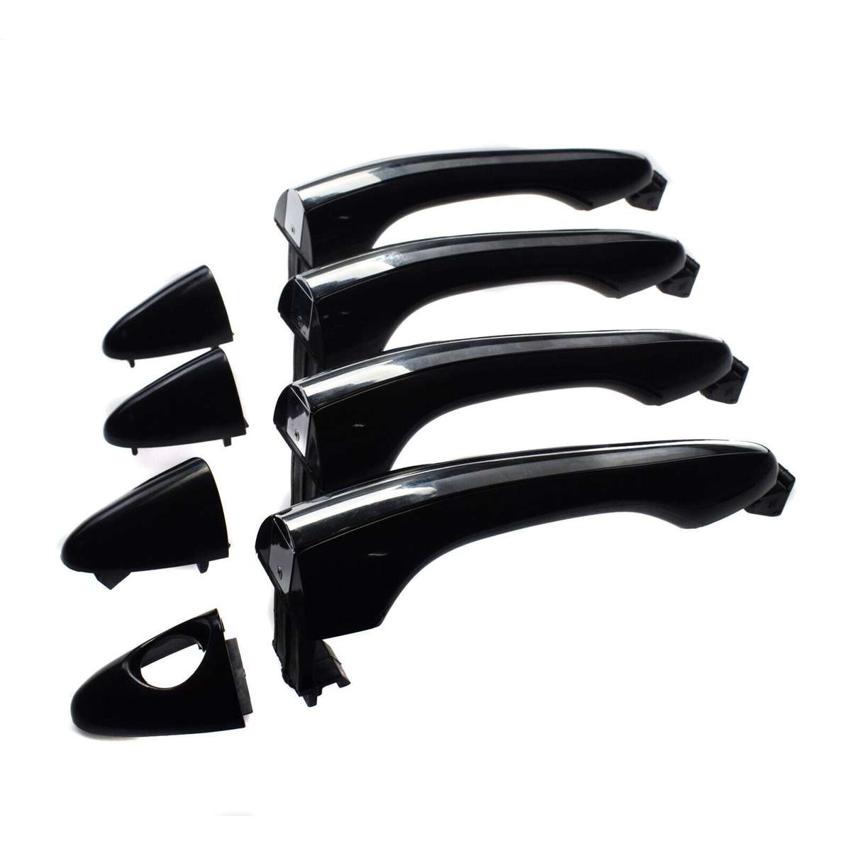 4PCS Chrome Outside Exterior Door Handles FL FR RL RR For Kia Optima 2012-2015