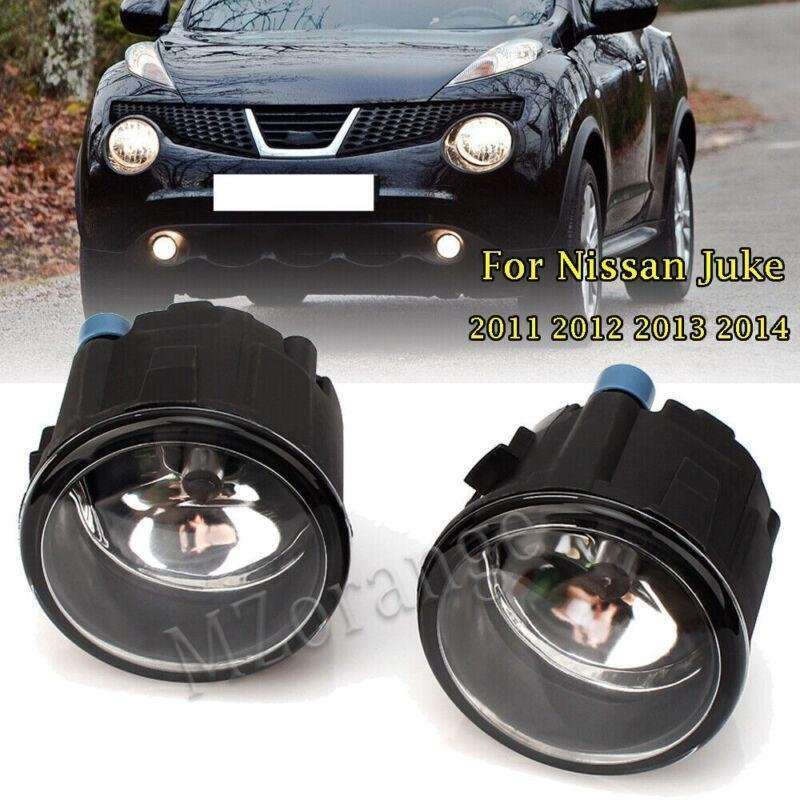 PAIR Fog Light Lamp For Nissan Juke 2011 2012 2013 2014 Replacement Left &amp; Right