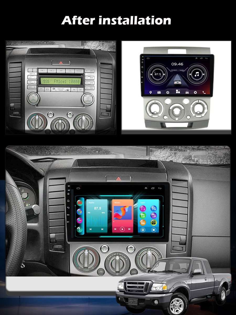 For Ford Ranger 2006-2011 GPS Android Autoradio Bluetooth DAB Wifi Sat Nav 32GB