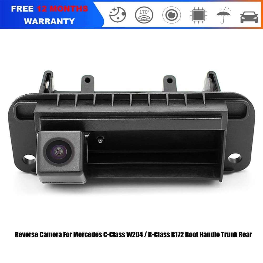 HD Car Reverse Camera For Mercedes-Benz C-Class W204 C230 C200 Boot Handle Trunk