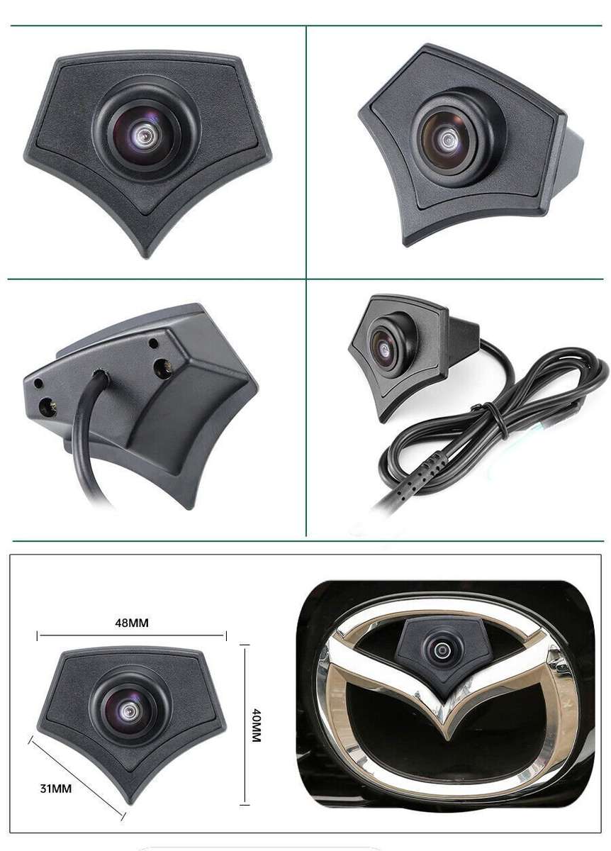 For MAZDA 3 5 6 CX-3 CX-5 CX-7 2013-2018 Fit-Emblem-Abzeichen HD CCD