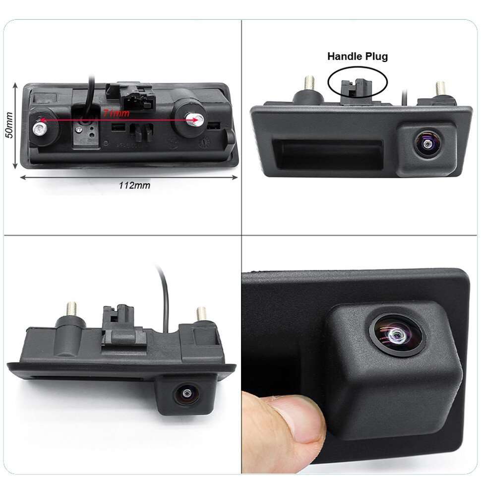 AHD 1080P Car Rear View Camera Back UP Cam For Porsche Cayenne MK2 AUDI A4 B8 A5