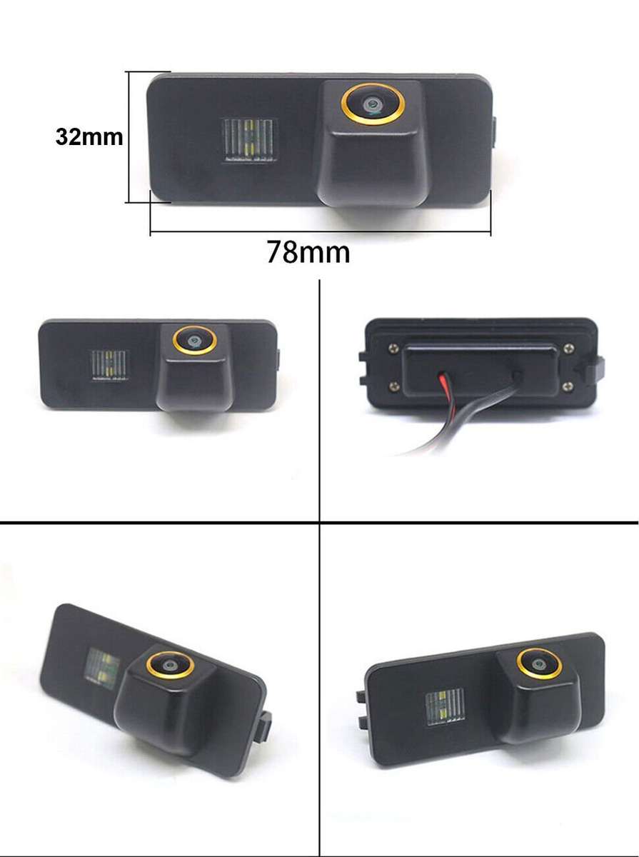 AHD 1080P Rear View Camera For VW Jetta MK6 Lupo T-Roc Rear License Plate Light