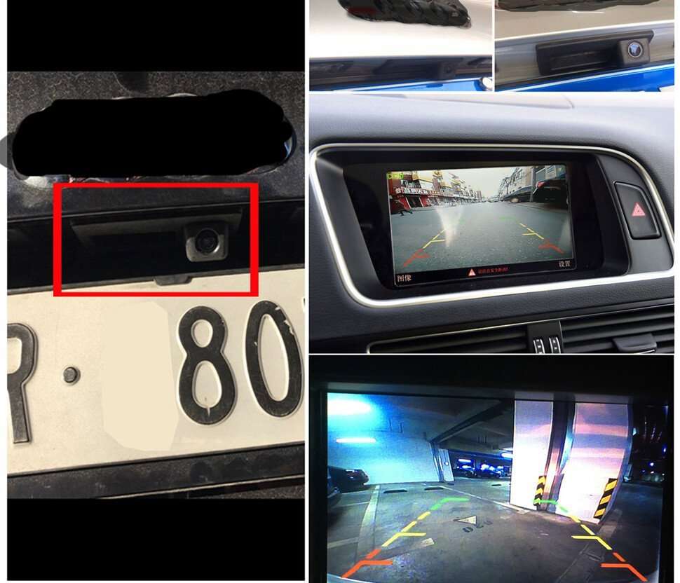 Car Reversing Camera AHD 1080P For Seat Alhambra MK2 Octavia MK3 Parking Camera