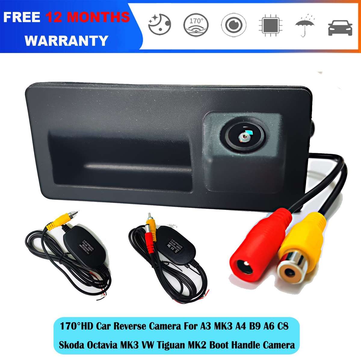 Auto Rear View Camera For VW Golf MK6 Jetta Passat B6 B7 B8