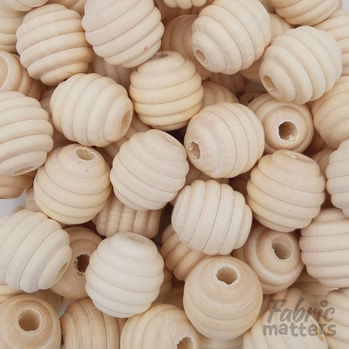 Beehive Wood Teething Beads