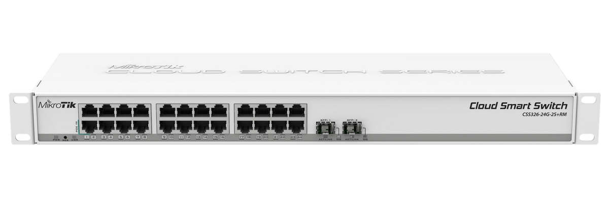 Mikrotik Css326-24G-2S+Rm - Cloud Smart Switch