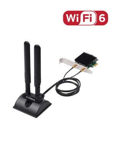 Edimax Wi-Fi 6 Ax3000 Bluetooth 5.0 Pcie Adapter