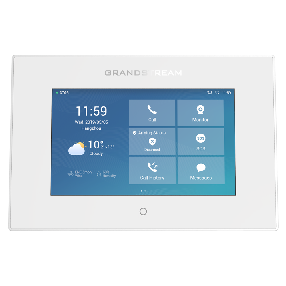 Grandstream Sip Touch Screen Intercom Speaker Microphone