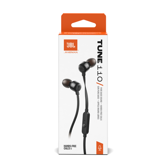 JBL T110 in ear Headphone - Black
