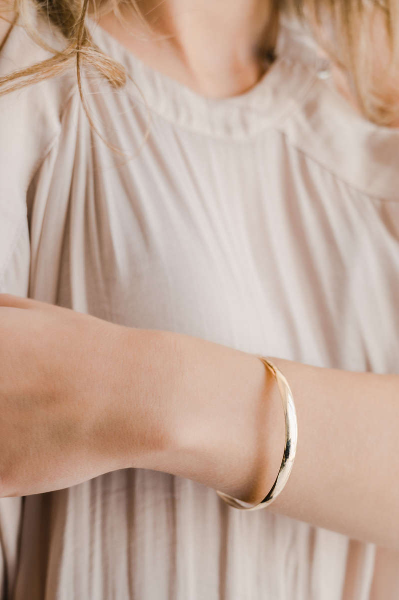 9ct Gold Bangles  65mm Diameter