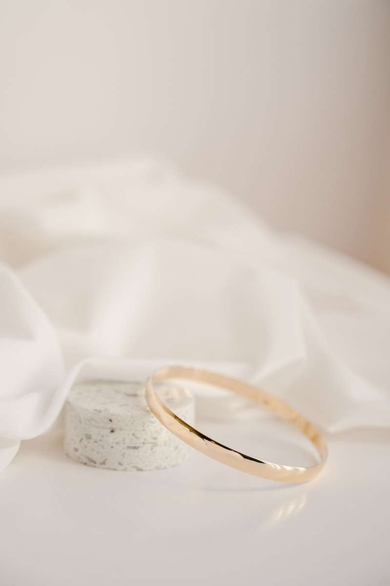 9ct Gold Bangles  65mm Diameter