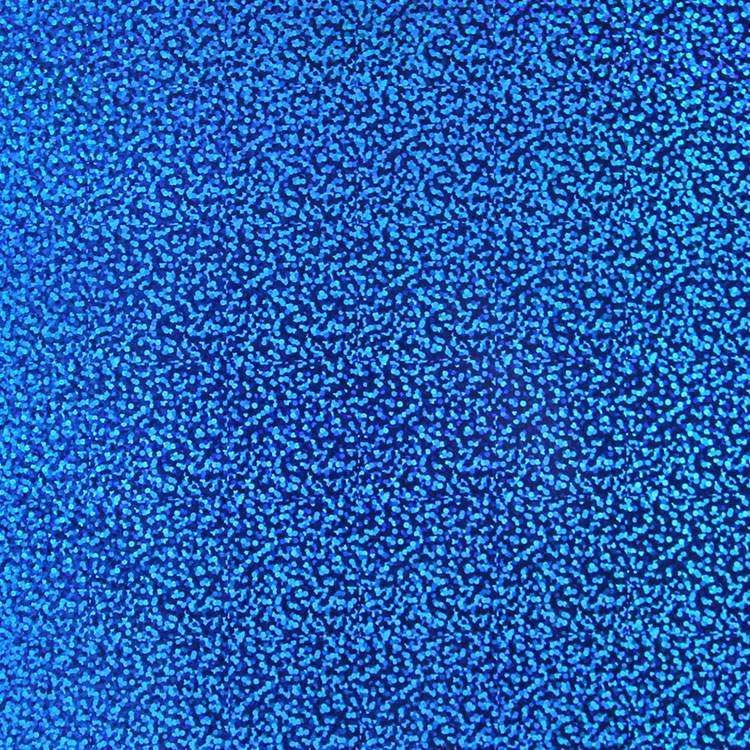 Holographic Sparkle self adhesive craft sticker vinyl - Blue
