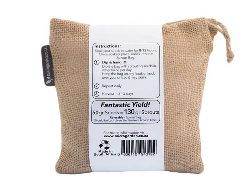 Reusable Sprout Bag - Micro Garden