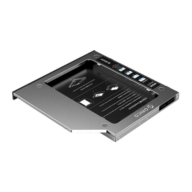 ORICO 9.0mm/9.2mm/9.5mm SATA3.0 Optical Caddy Drive  Silver