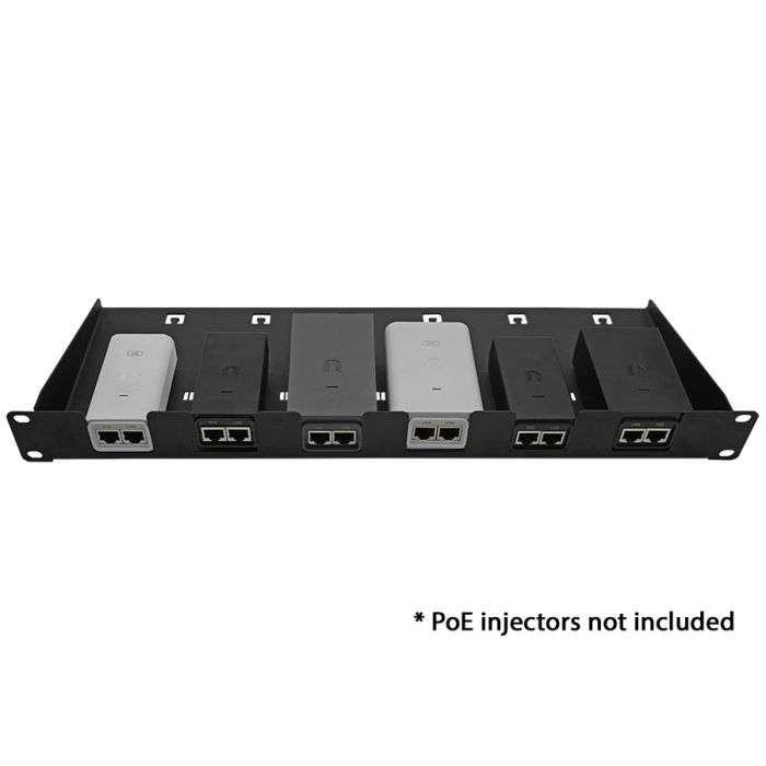 19 Inch Rack Mount 6xPoE Panel
