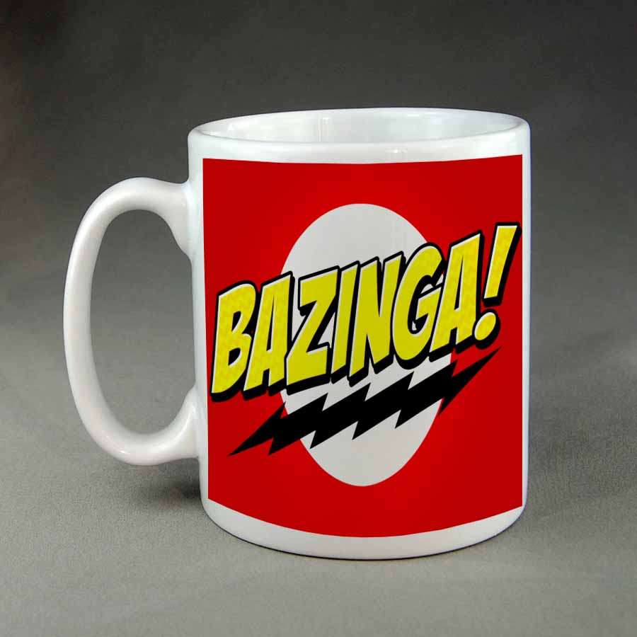 Bazinga custom printed coffee mug - 0.31kg