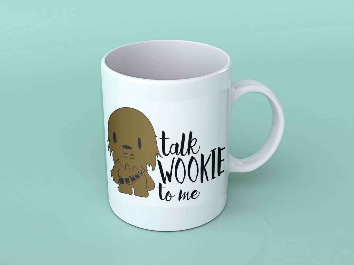 Talk Wookie to me Coffee mug