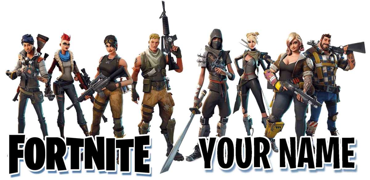 Fortnite characters personalised white coffee mug