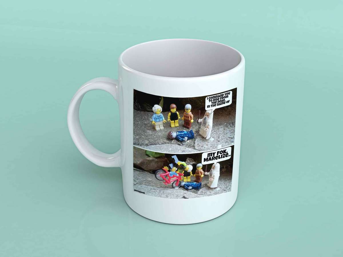 My Fok Marelize White coffee mug