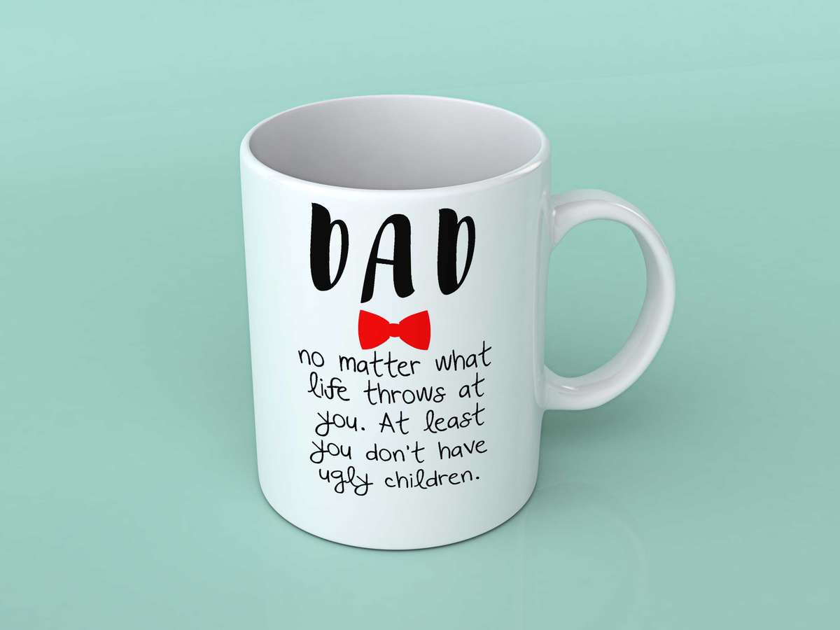Dad no matter what life throws at you coffee mug - Std mug
