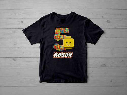 Lego Birthday kids shirt