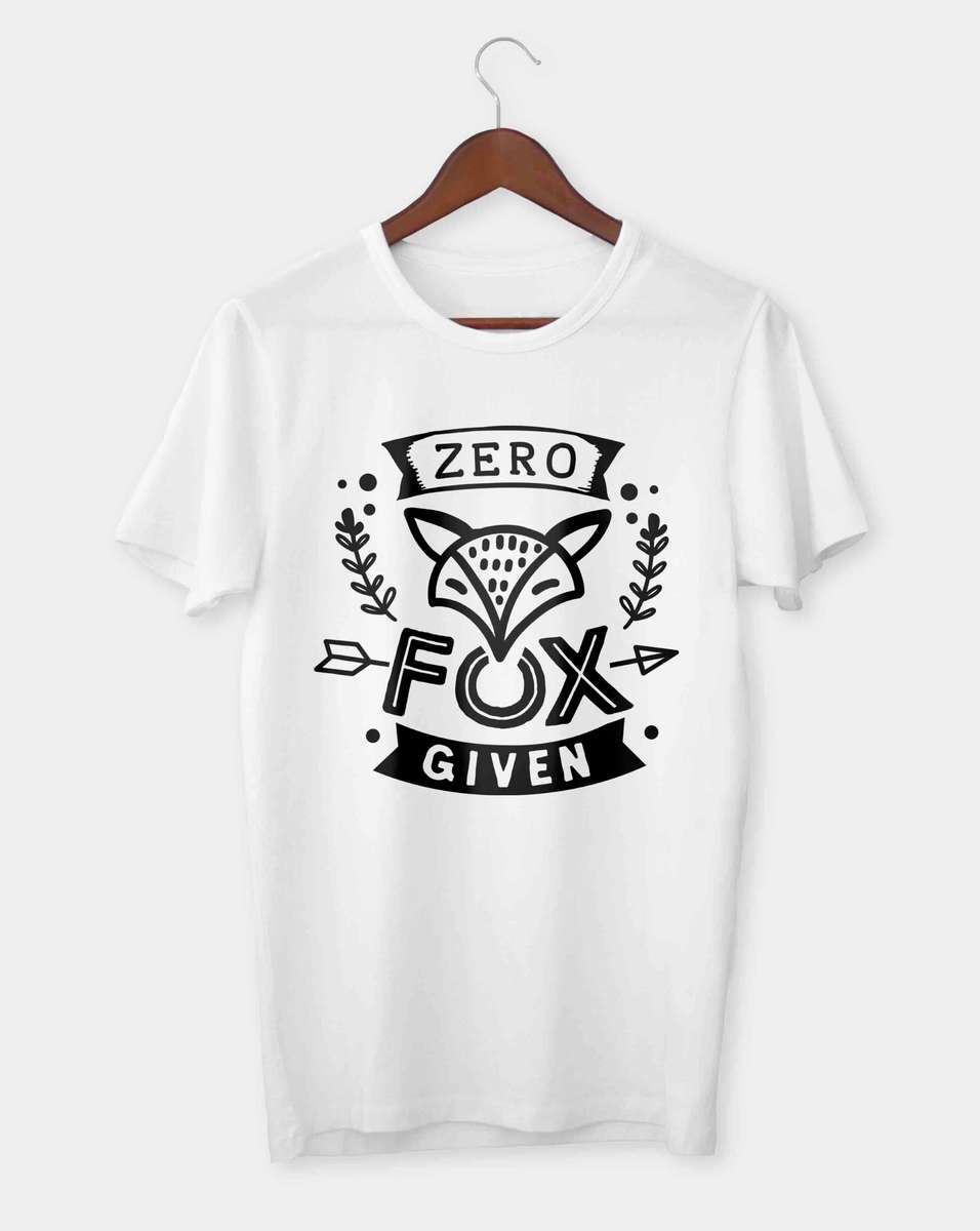 Zero fox given T-shirt 1