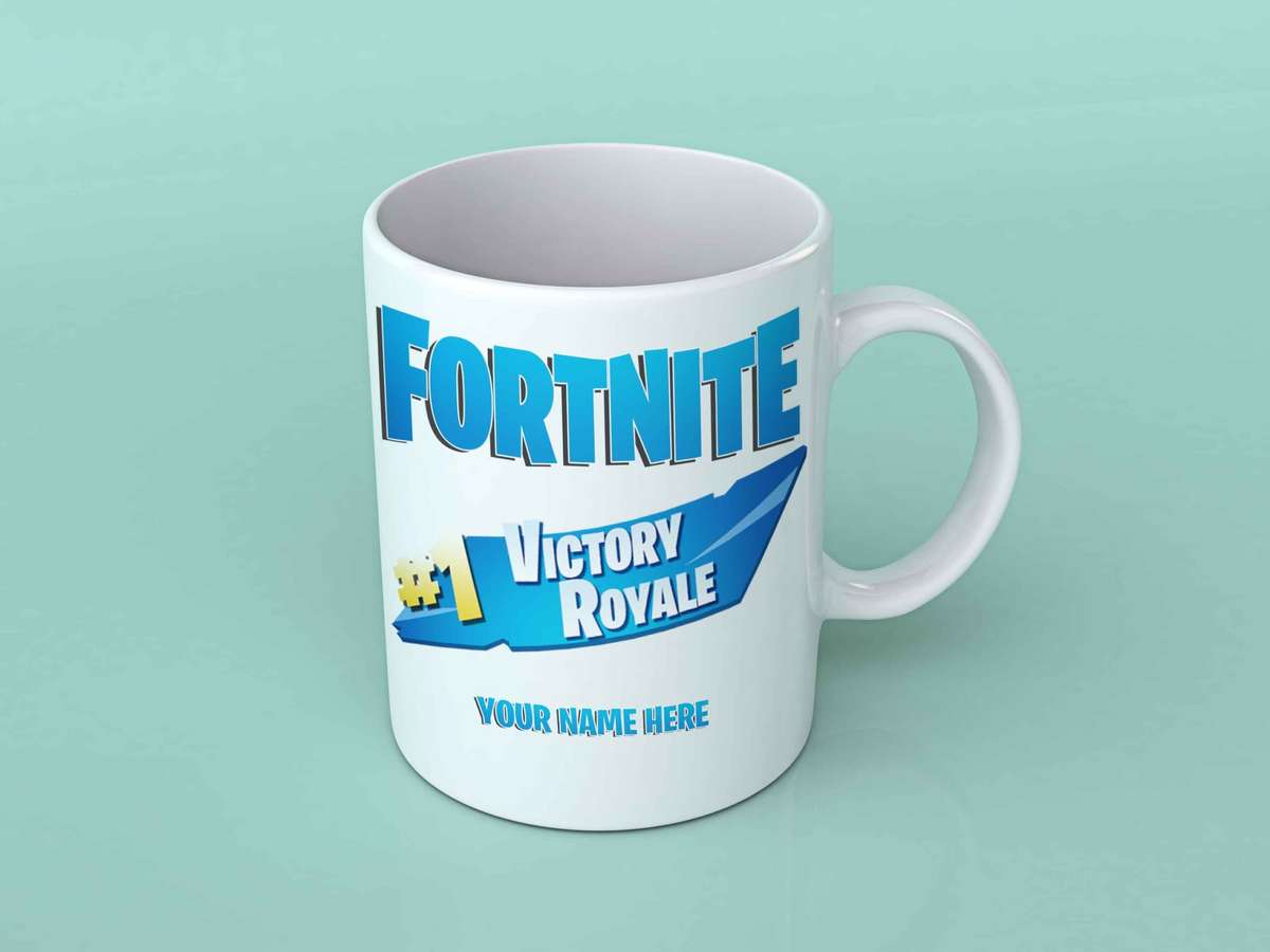 Fortnite Victory Royale coffee mug