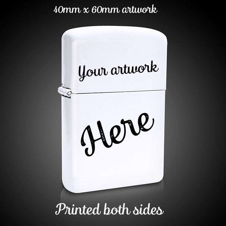 Custom zippo style lighter