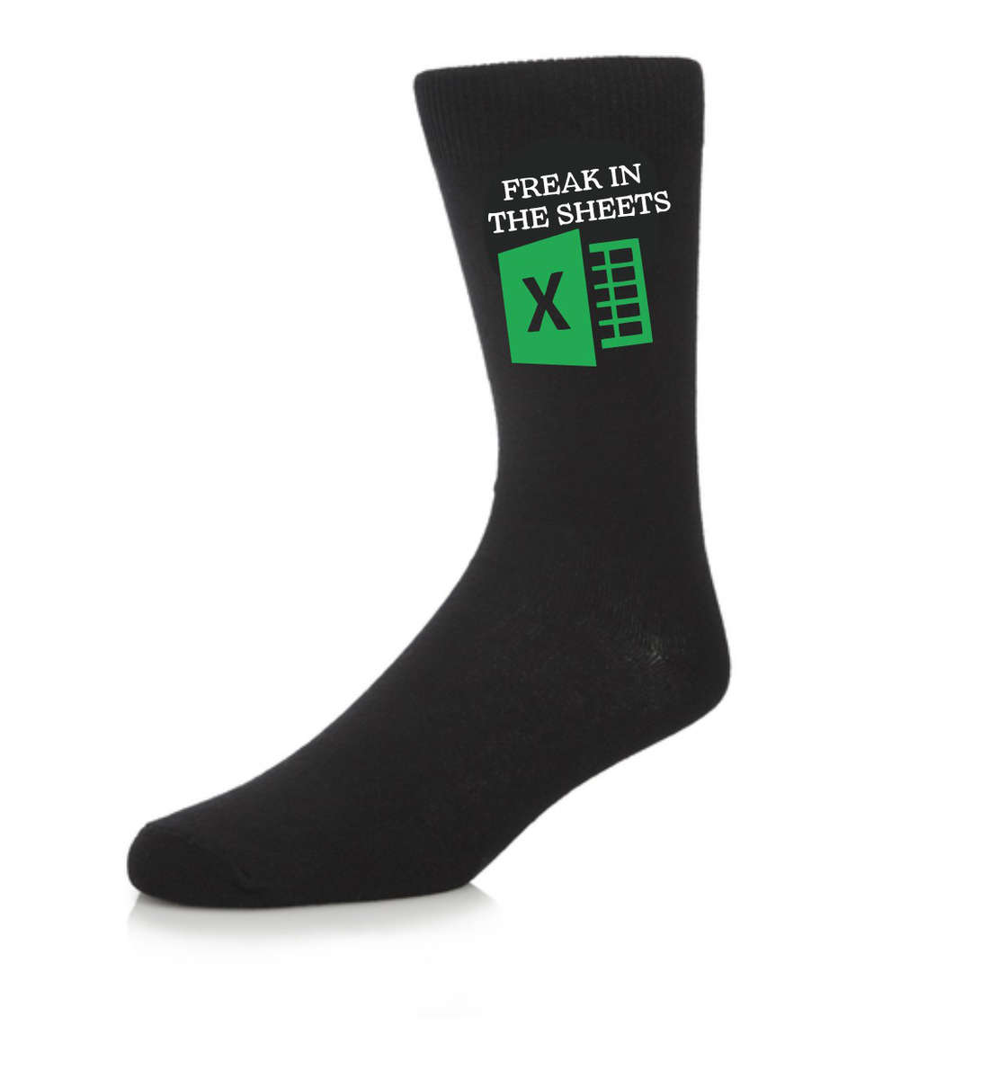 Freak in the sheets black socks