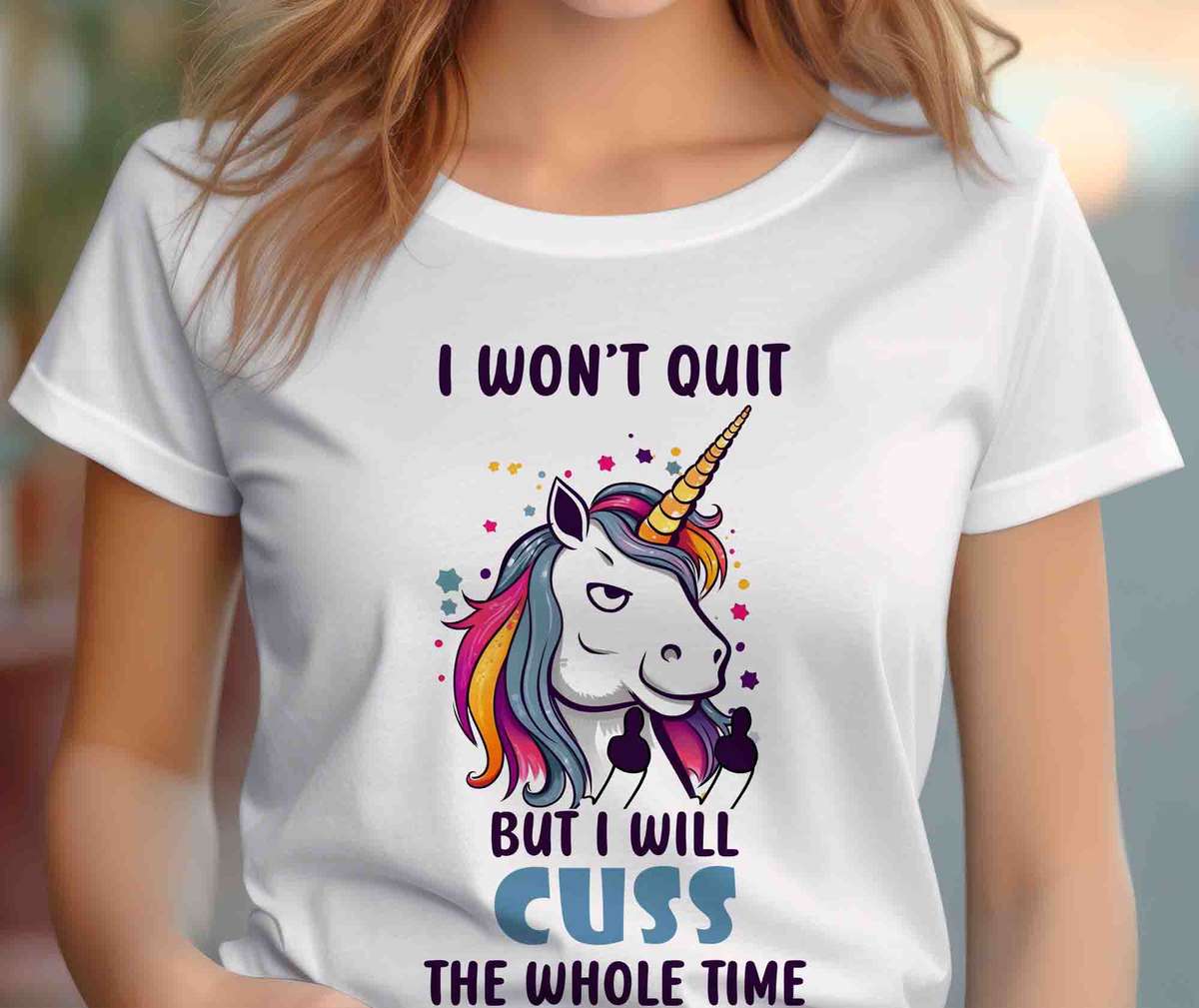 I wont quit Unicorn Shirt