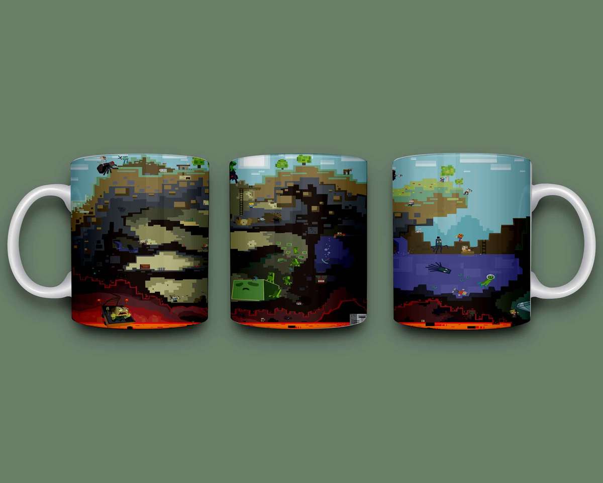 Minecraft mug design 2