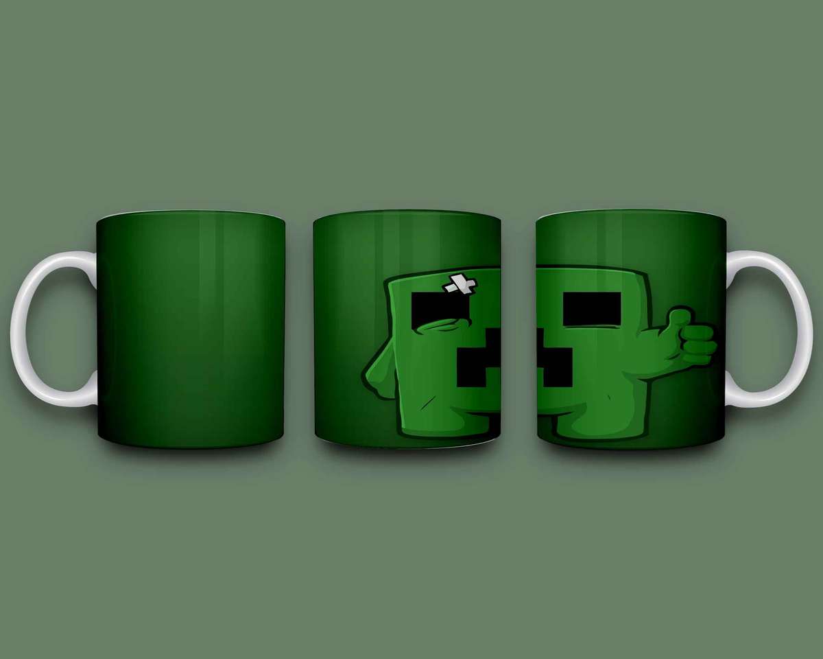 Minecraft mug design 3