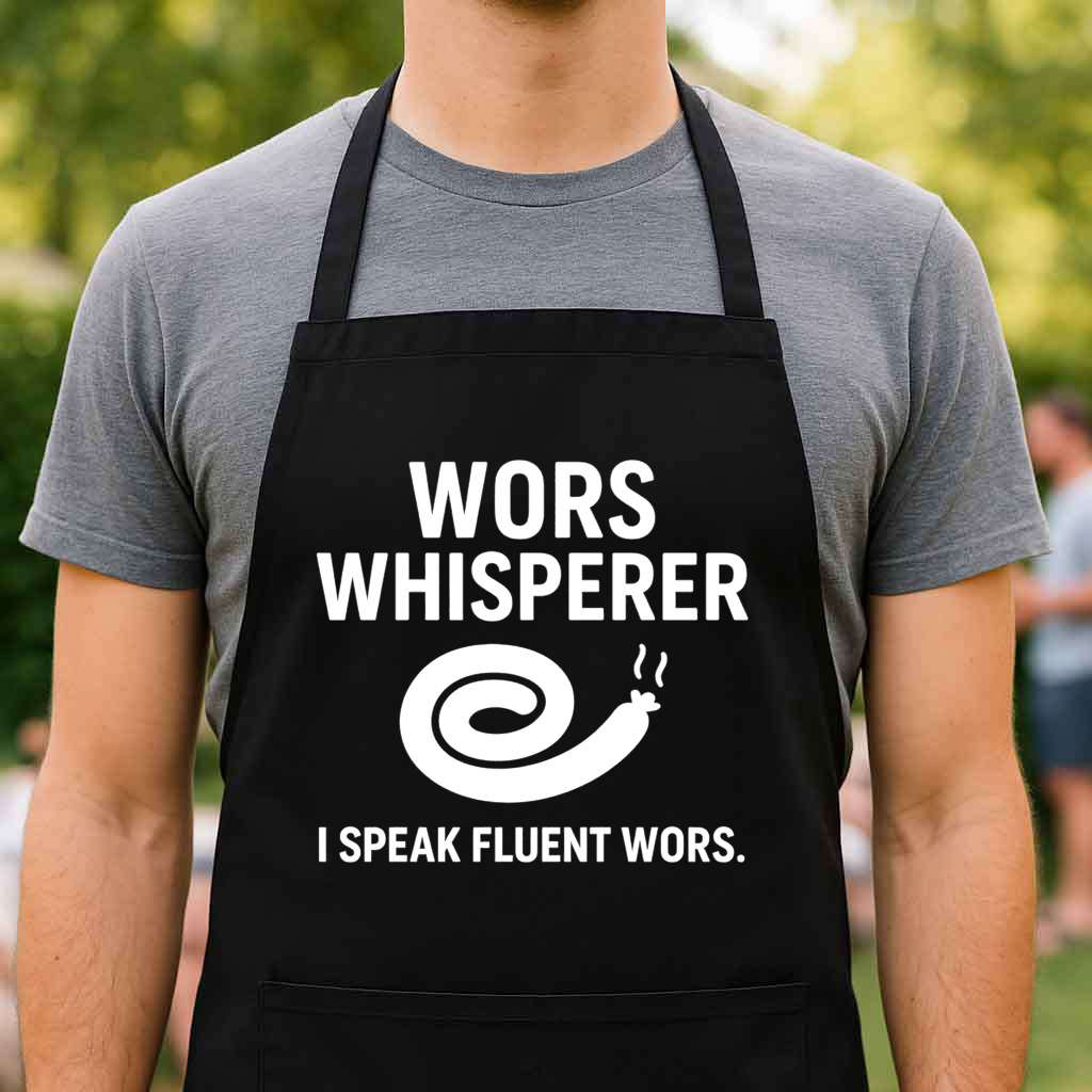Braai Apron  Wors Whisperer | Funny South African Braai Gift